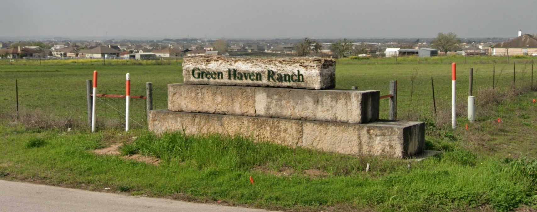 Green Haven Ranch monument sign